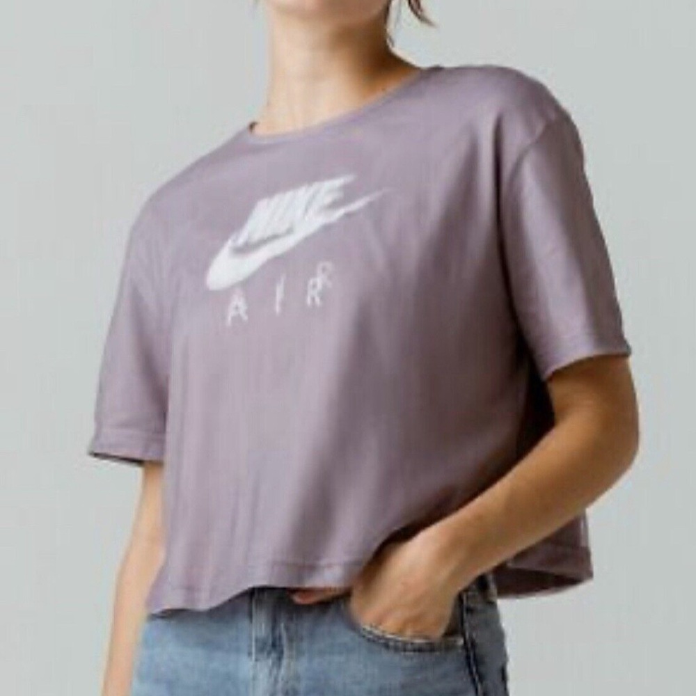Nike - Women's Lavender Double Vision Mesh Top - Size M - Picture 4 of 6